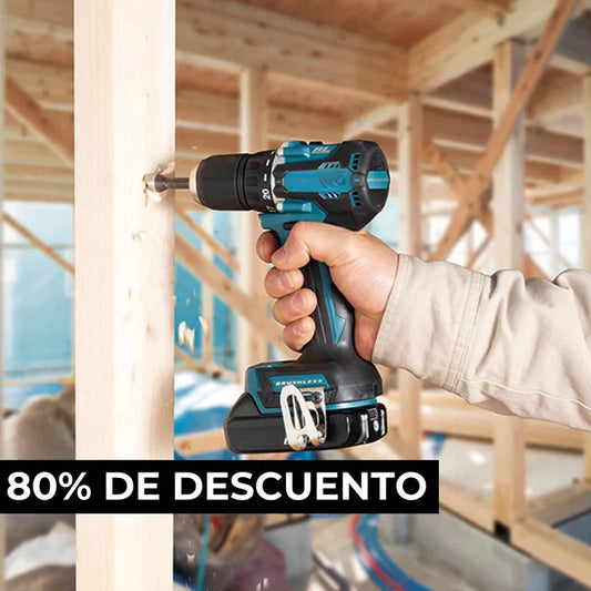 KIT TALADRO 2.0 TALADRO INALÁMBRICO + AMOLADORA DE ALTO IMPACTO - PROMOCION CIERRE DE LA TIENDA