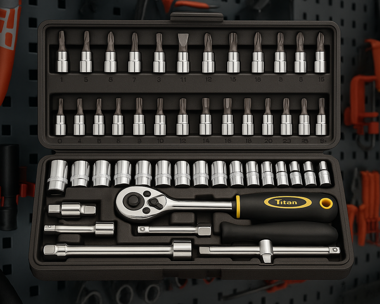 SOLO HOY PROMOCION KIT TALADRO DEWALT ORIGINAL +2 BATERÍAS + KIT HERRAMIENTA 146 PEÇAS + BROCAS [ÚLTIMAS UNIDADES]